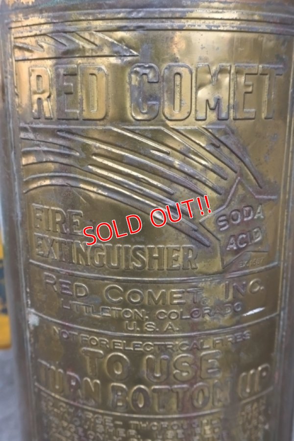 画像2: dp-250701-06 RED COMET 1960's〜 FIRE EXTINGUISHER