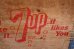 画像2: dp-250807-02 7 Up / 1960's-1970's Wood Crate Box (2)