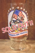 gs-250803-01 Disney 1970's "AMERICA ON PARADE" Glass