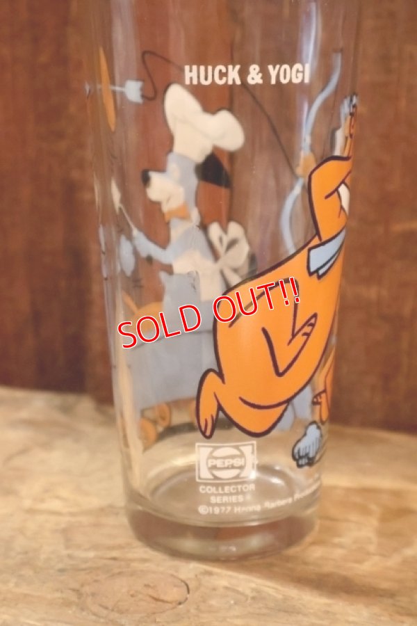 画像5: gs-250802-04 Huck & Yogi / PEPSI 1977 Collector Series Glass