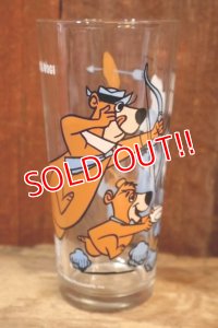 gs-250802-04 Huck & Yogi / PEPSI 1977 Collector Series Glass