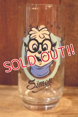 gs-250803-03 Alvin and the Chipmunks / Simon 1980's Glass