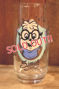 gs-250803-03 Alvin and the Chipmunks / Simon 1980's Glass