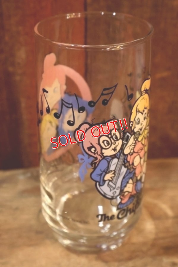 画像5: gs-250803-05 Alvin and the Chipmunks / The Chipettes 1980's Glass