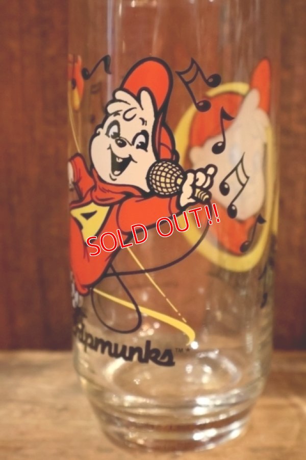 画像3: gs-250803-02 Alvin and the Chipmunks / Alvin 1980's Glass