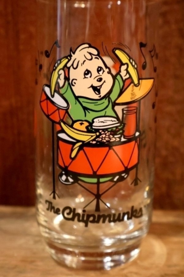 画像3: gs-250803-04 Alvin and the Chipmunks / Theodore 1980's Glass