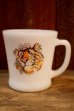画像1: kt-250803-02 Esso Tiger / Fire-King 1960's D-Handle Mug (1)