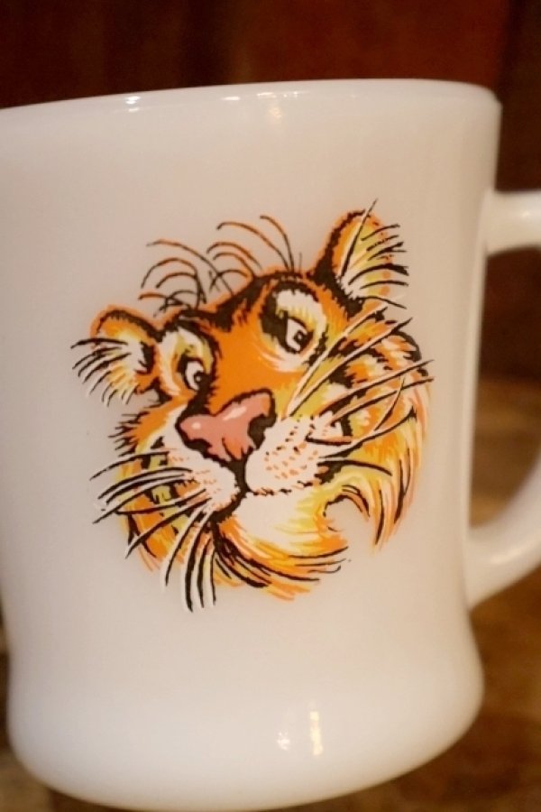 画像2: kt-250803-02 Esso Tiger / Fire-King 1960's D-Handle Mug