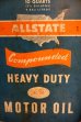 画像2: dp-250618-28 ALLSTATE HEAVY DUTY 10 QUARTS MOTOR OIL CAN (2)