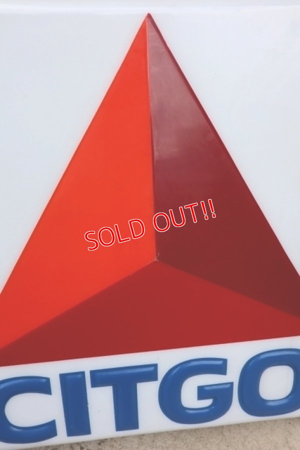 画像2: dp-240911-46 【※店頭ピックのみ】CITGO 1990's Gas Station Sign