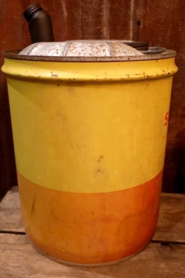 画像5: dp-250804-11 SHELL 1970's 5 U.S. GALLONS OIL CAN