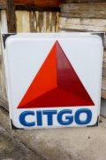 dp-240911-46 【※店頭ピックのみ】CITGO 1990's Gas Station Sign