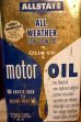 画像2: dp-250618-28 ALLSTATE ALL WEATHER 10 QUARTS MOTOR OIL CAN (2)