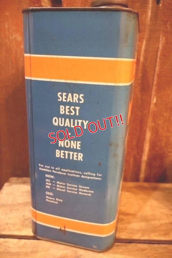 画像5: dp-250618-28 ALLSTATE HEAVY DUTY 10 QUARTS MOTOR OIL CAN