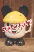 ct-250802-13 Mickey Mouse / 1970's Plastic Mug