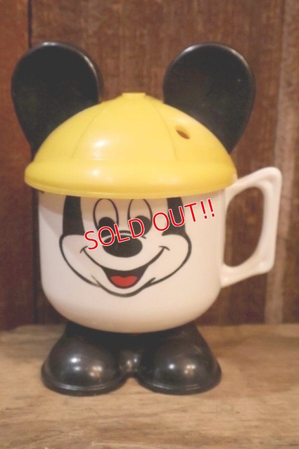 画像1: ct-250802-13 Mickey Mouse / 1970's Plastic Mug