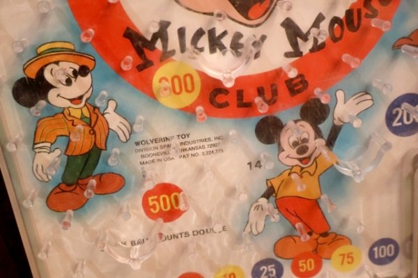 画像6: ct-250801-09 MICKEY MOUSE CLUB / WOLVERINE TOY 1965 ACTION GAME