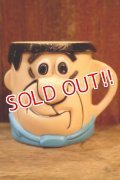 ct-250803-04 Fred Flintstone / 1960's Plastic Mug
