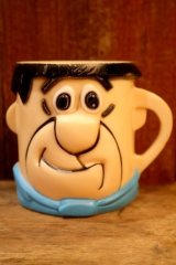 ct-250803-04 Fred Flintstone / 1960's Plastic Mug