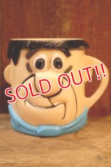 ct-250803-04 Fred Flintstone / 1960's Plastic Mug