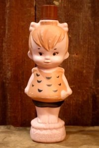ct-250802-07 Pebbles Flintstone / PUREX 1960's Fun Bath Bottle