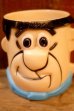 画像2: ct-250803-04 Fred Flintstone / 1960's Plastic Mug (2)