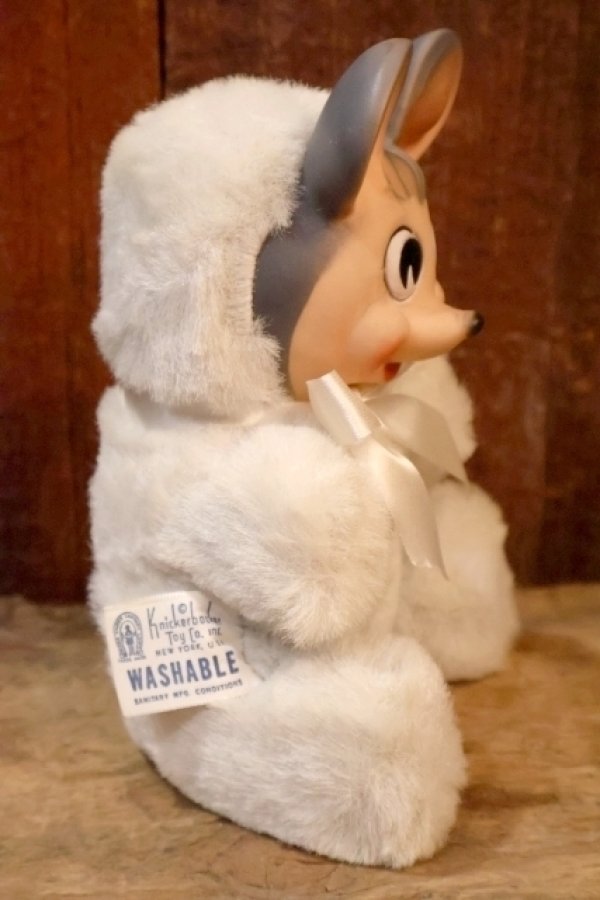 画像3: ct-250801-19 Knickerbocker 1950's ANIMALS of DISTINCTION Rubber Face Mouse Doll