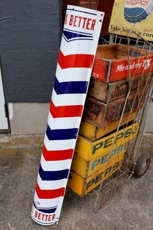 画像11: dp-250531-01 William Marvy Porcelain Barber Sign No. 4812