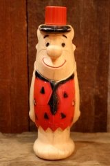 ct-250802-07 Fred Flintstone / PUREX 1960's Fun Bath Bottle