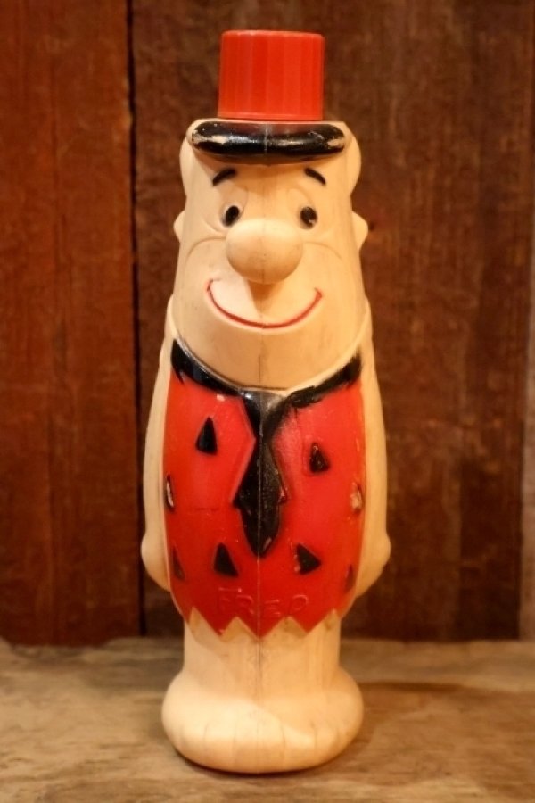 画像1: ct-250802-07 Fred Flintstone / PUREX 1960's Fun Bath Bottle