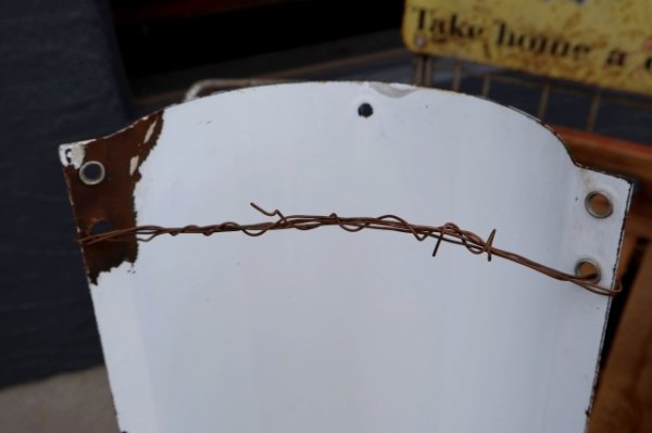 画像14: dp-250531-01 William Marvy Porcelain Barber Sign No. 4812