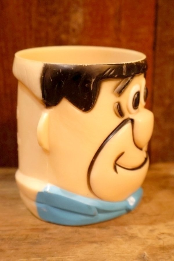画像3: ct-250803-04 Fred Flintstone / 1960's Plastic Mug