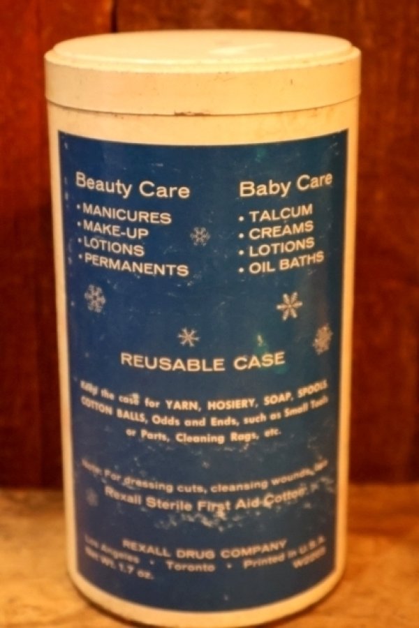 画像4: dp-250205-78 Rexall QUIK PUFFS COTTON BOX