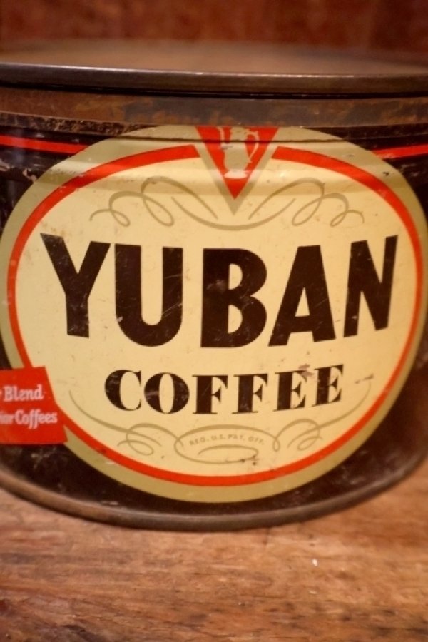 画像2: dp-2241106-43 YUBAN COFFEE VINTAGE TIN CAN