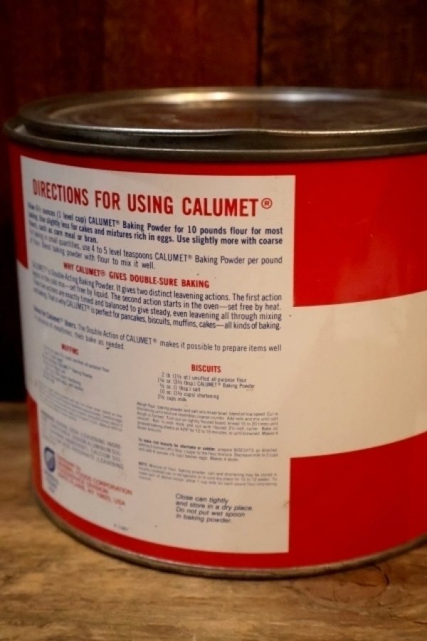 画像4: dp-250807-03 CALUMET BAKING POWDER 1980's 5LB. CAN
