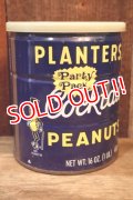 ct-250804-02 PLANTERS / MR.PEANUT 1980's〜 Party Pack Cocktail Peanuts Tin Can
