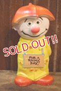 ct-250804-04 PLAY PAL PLASTIC. 1971 Marty "For A Rainy Day" Coin Bank