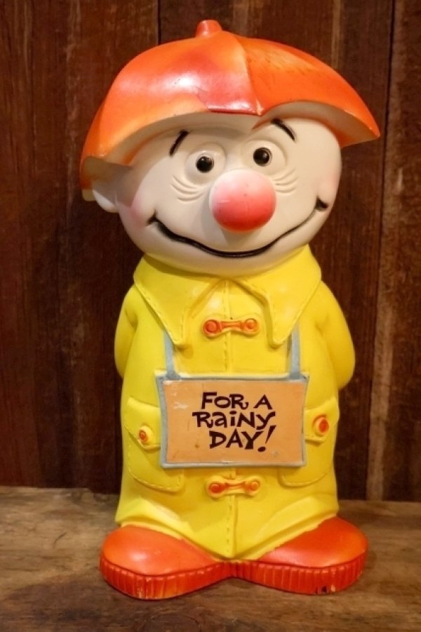 画像1: ct-250804-04 PLAY PAL PLASTIC. 1971 Marty "For A Rainy Day" Coin Bank