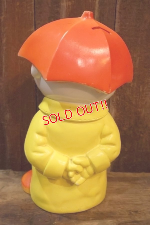 画像6: ct-250804-04 PLAY PAL PLASTIC. 1971 Marty "For A Rainy Day" Coin Bank