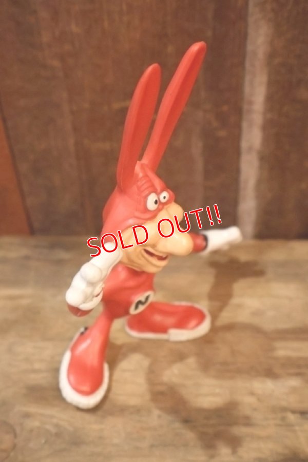 画像4: ct-250801-24 Domino Pizza / Noid 1988 Bendable Figure