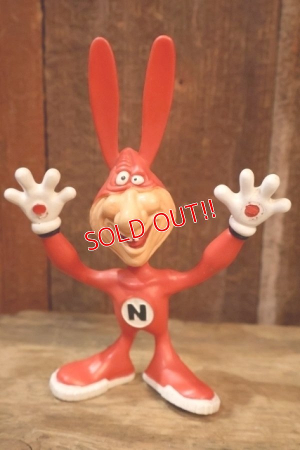 画像1: ct-250801-24 Domino Pizza / Noid 1988 Bendable Figure