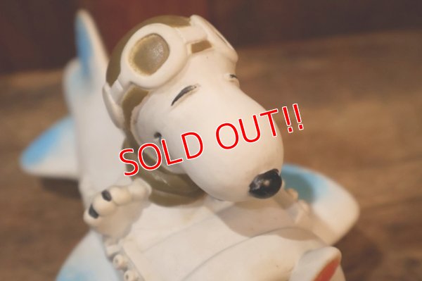 画像6: ct-250802-12 Snoopy Flying Ace / Danara 1970's- early 1980’s Airplane Squeaky Toy