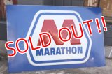 dp-250618-27 【※店頭ピックのみ特価品】MARATHON 1990's-2000's / Huge Gas Station Sign