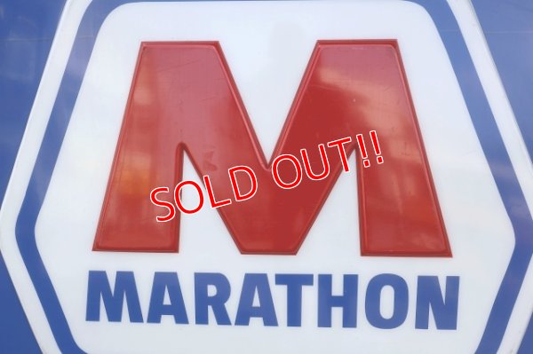 画像2: dp-250618-27 【※店頭ピックのみ特価品】MARATHON 1990's-2000's / Huge Gas Station Sign