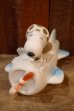 画像2: ct-250802-12 Snoopy Flying Ace / Danara 1970's- early 1980’s Airplane Squeaky Toy (2)