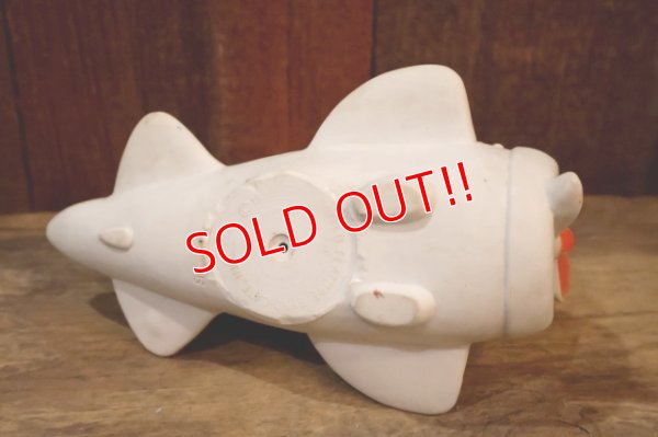 画像7: ct-250802-12 Snoopy Flying Ace / Danara 1970's- early 1980’s Airplane Squeaky Toy