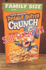 ct-250802-24 Quaker Oats Company / CAP'N CRUNCH'S PEANUT BUTTER CRUNCH 2023 CEREAL BOX