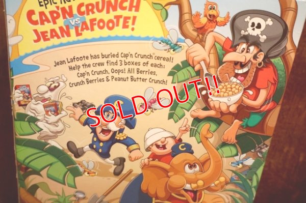 画像9: ct-250802-24 Quaker Oats Company / CAP'N CRUNCH'S PEANUT BUTTER CRUNCH 2023 CEREAL BOX
