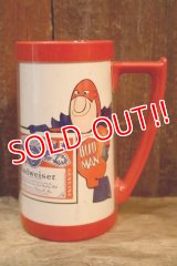 ct-250804-03 Budweiser / BUD MAN 1980's Plastic Mug