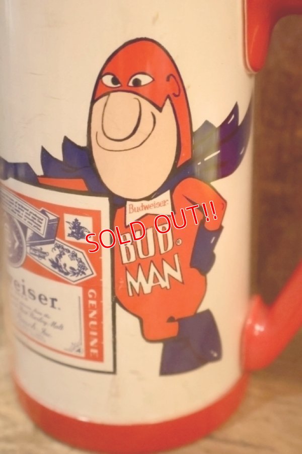 画像2: ct-250804-03 Budweiser / BUD MAN 1980's Plastic Mug